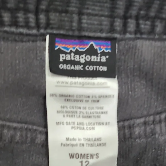 Patagonia Charcoal Mini Skirt - Picture 2 of 6